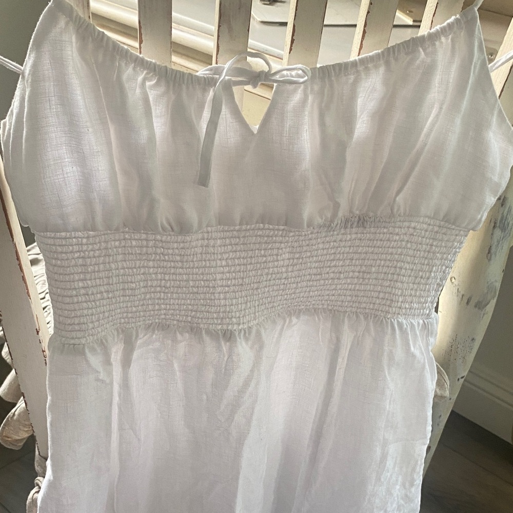 Wilfred White Midi Dress